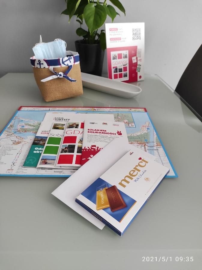 Апартаменти Przytulny Apartament, 2 Pokoje Nad Morzem Гданськ Екстер'єр фото